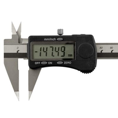 Digital skydelære 0-150x0,01 mm med spidse kæber